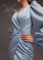 Lussano AE 2101-1 платье миди голубой - Свадебный дом Гименей, Екатеринбург